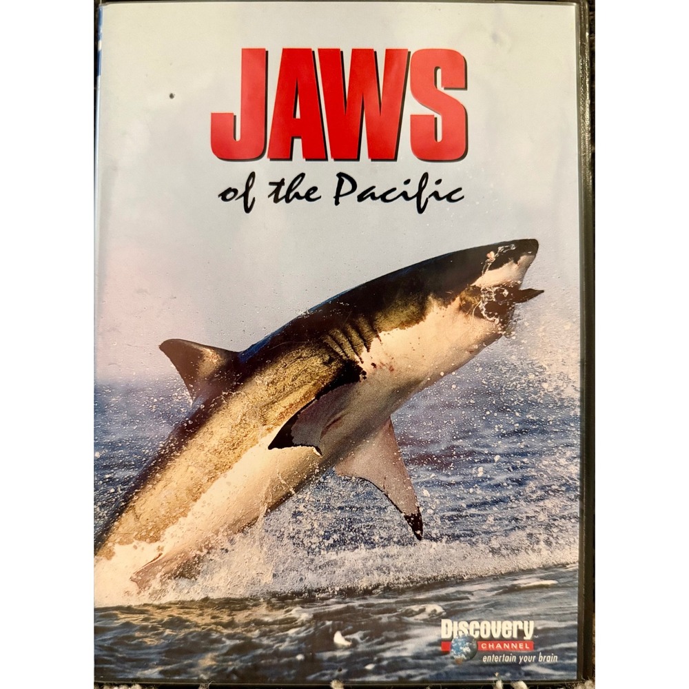 Discovery Channel Jaws of the Pacific DVD Excellent Shark
